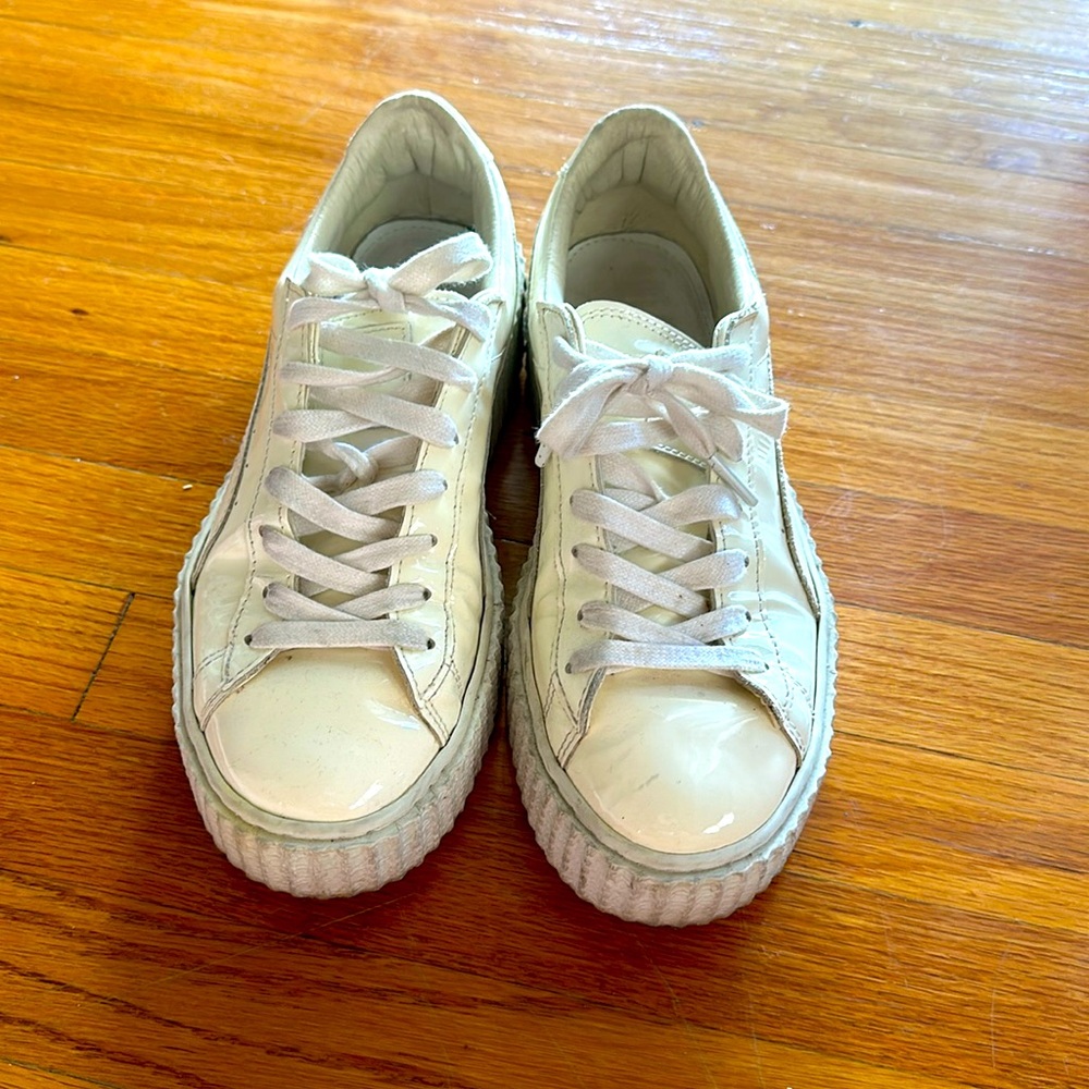 Puma Patton, leather sneakers, size 9
